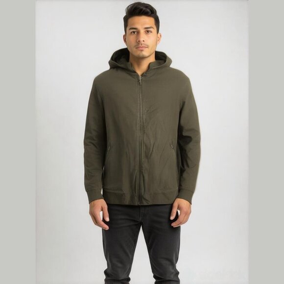 Lululemon Cross Cut Hoodie Khaki Green - Picture 1 of 7